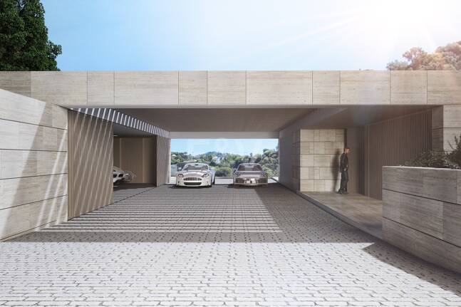 Exklusiv byggplan med ett projekt i La Zagaleta