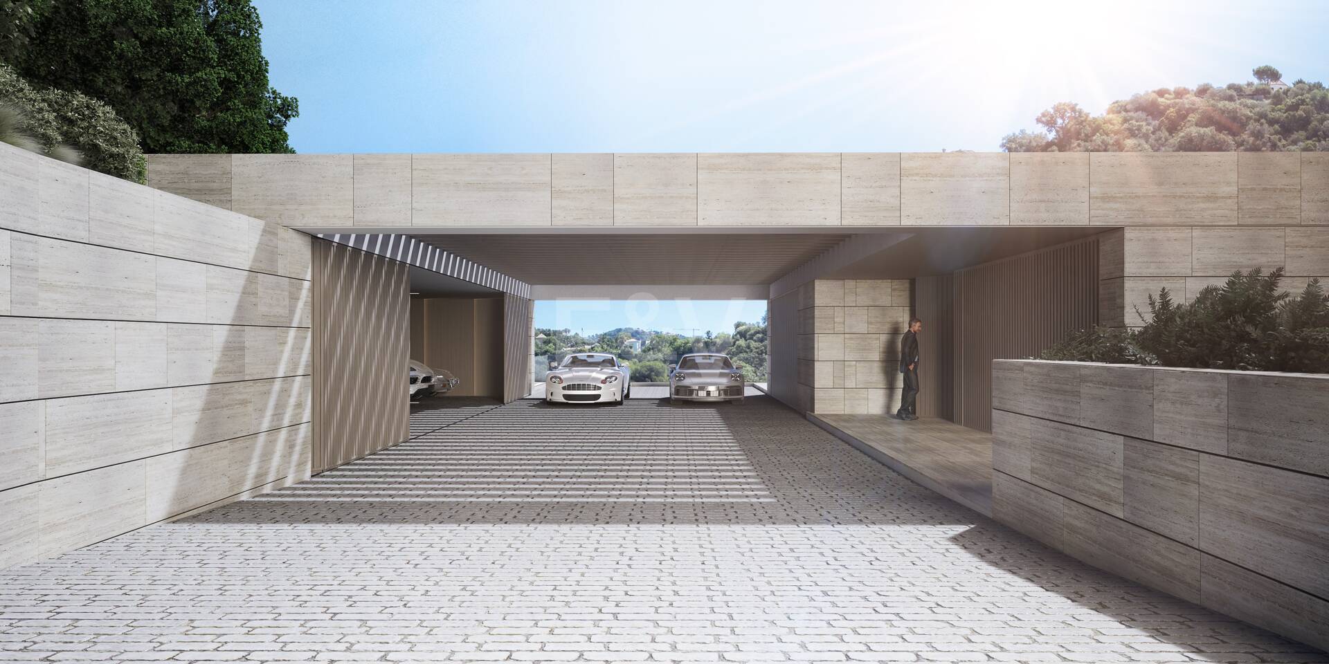 Exklusiv byggplan med ett projekt i La Zagaleta