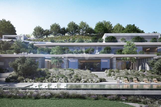 Exklusiv byggplan med ett projekt i La Zagaleta