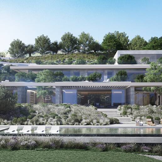 Exklusiv byggplan med ett projekt i La Zagaleta