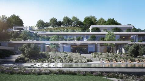 Exclusive building plot with a project in La Zagaleta