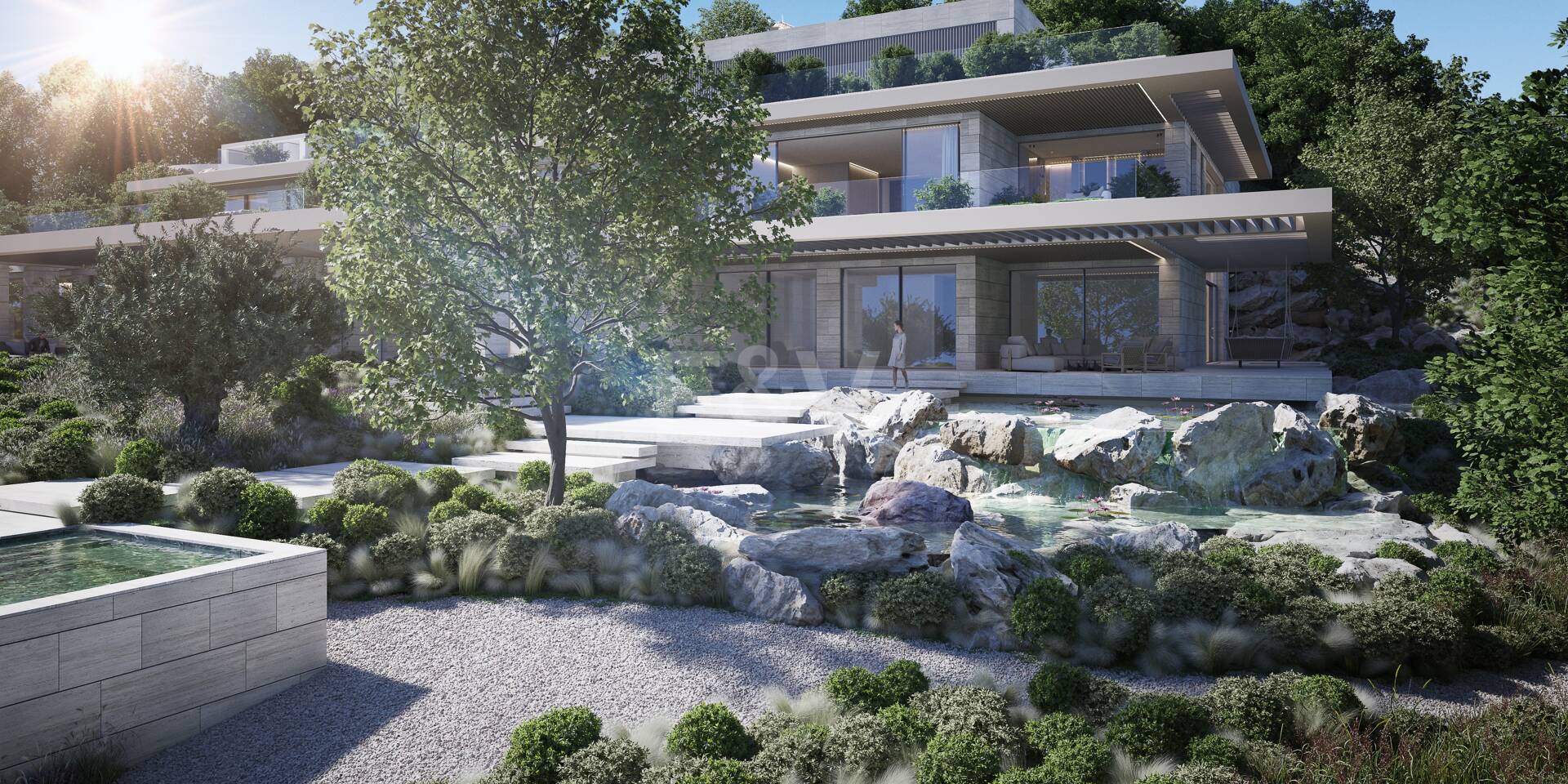 Exklusiv byggplan med ett projekt i La Zagaleta