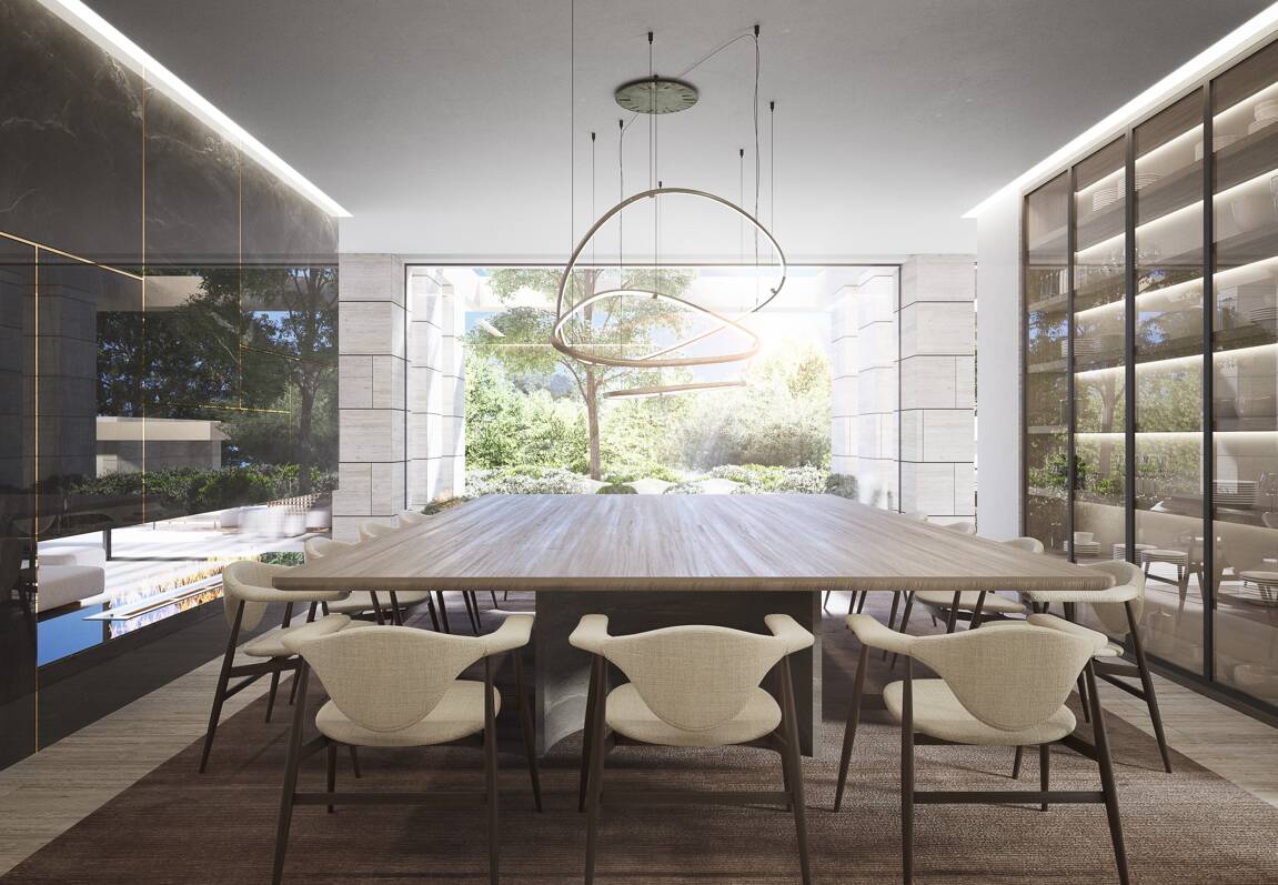 Exklusiv byggplan med ett projekt i La Zagaleta