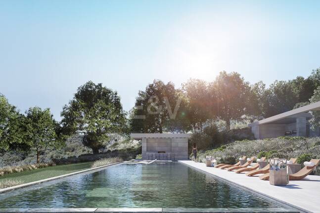 Exklusiv byggplan med ett projekt i La Zagaleta