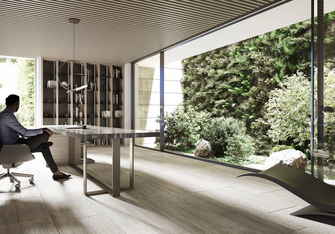 Exklusiv byggplan med ett projekt i La Zagaleta