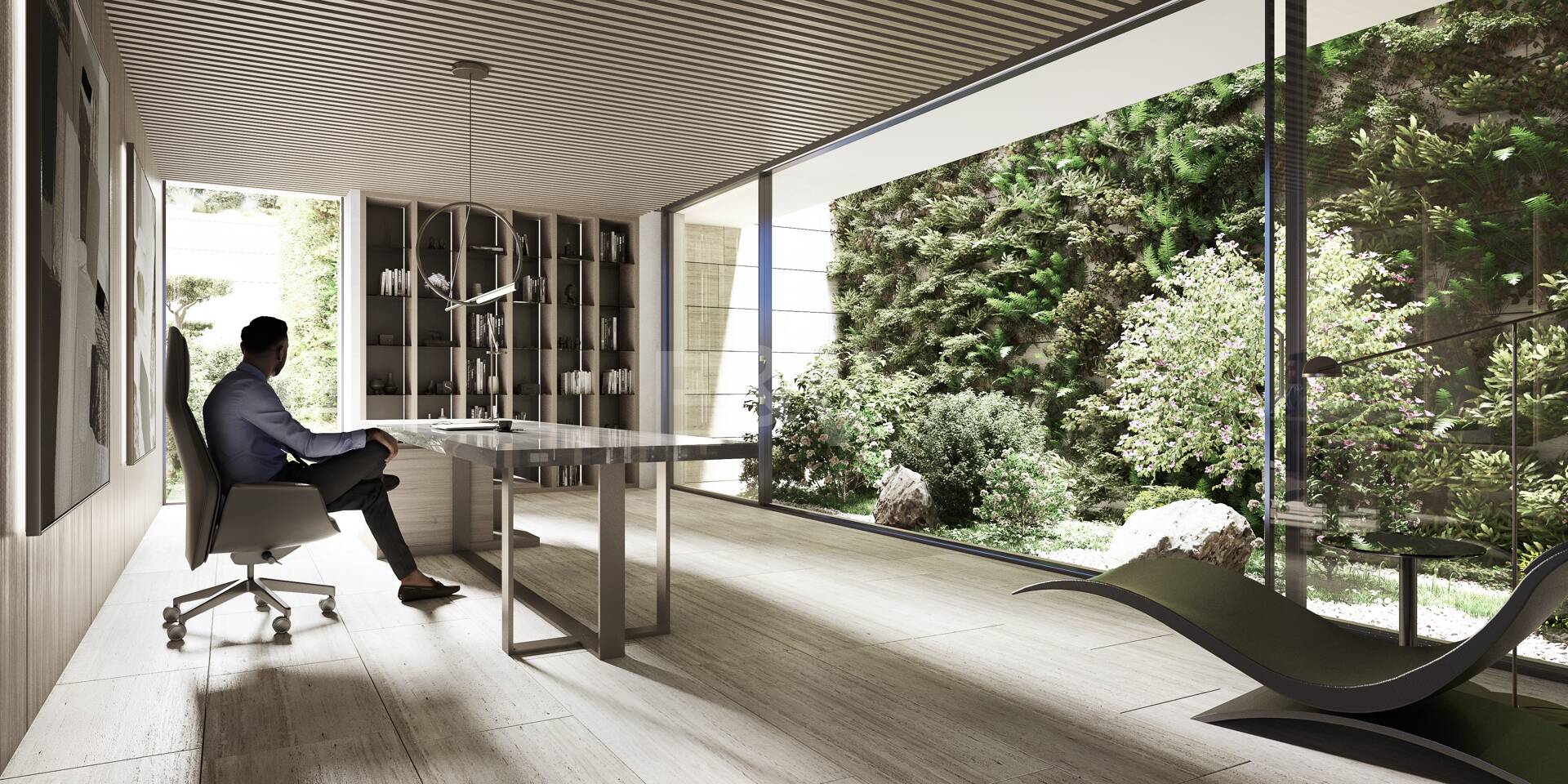 Exklusiv byggplan med ett projekt i La Zagaleta