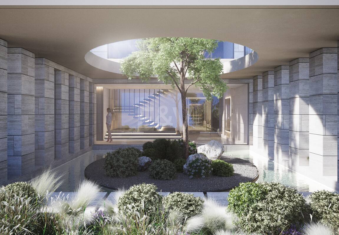 Exklusiv byggplan med ett projekt i La Zagaleta