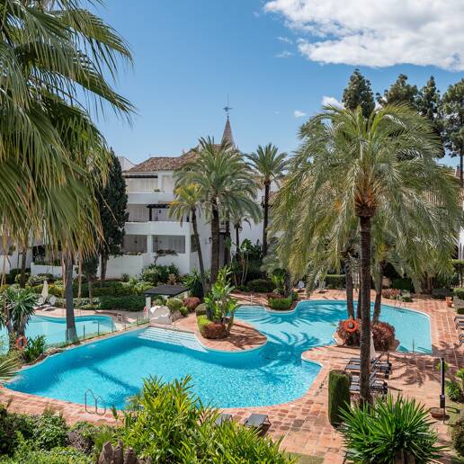 Exceptional penthouse in Puente Romano Beach Resort with incredible investment potential