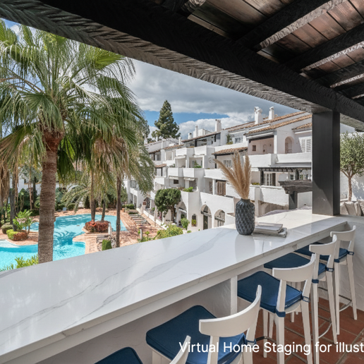 Exclusivo ático en Puente Romano Beach Resort con gran potencial de inversión