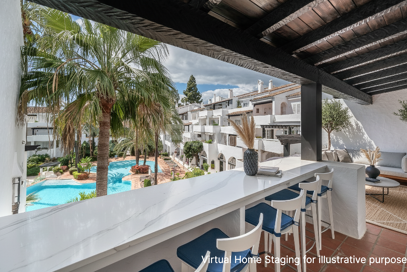 Exclusivo ático en Puente Romano Beach Resort con gran potencial de inversión