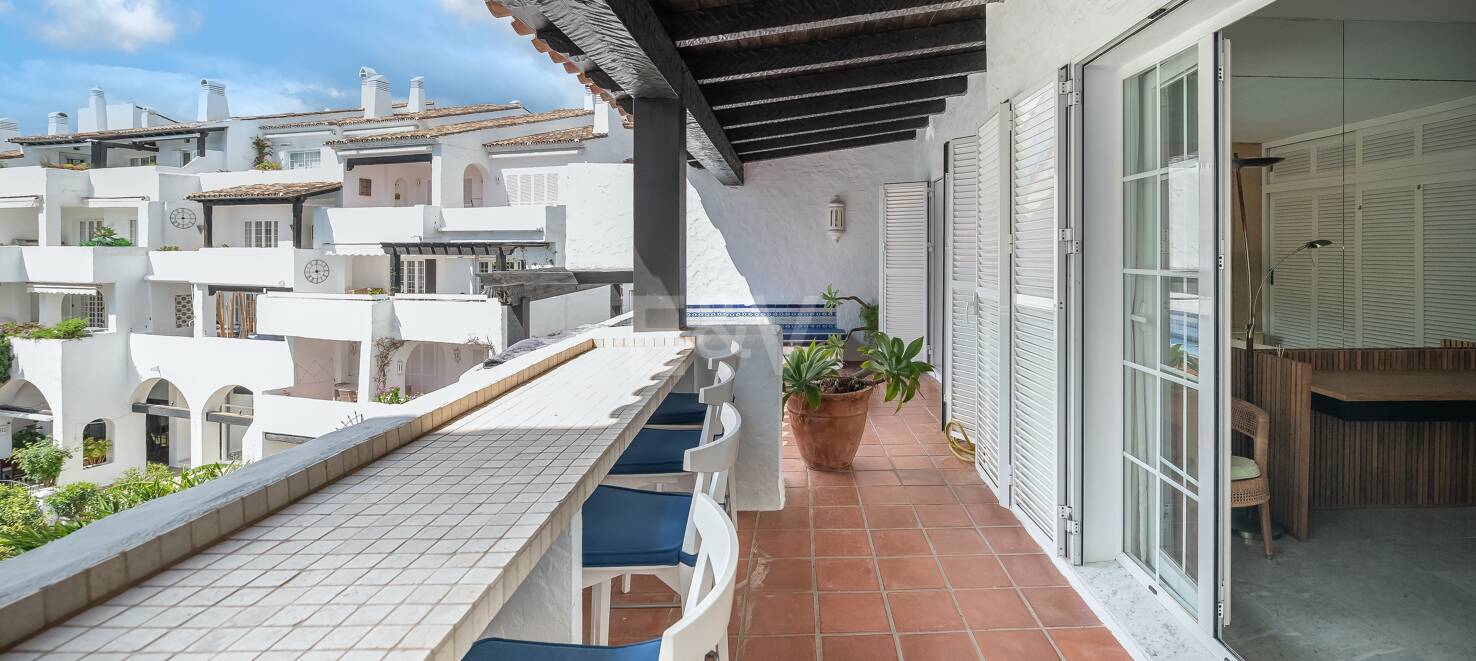 Exceptional penthouse in Puente Romano Beach Resort with incredible investment potential