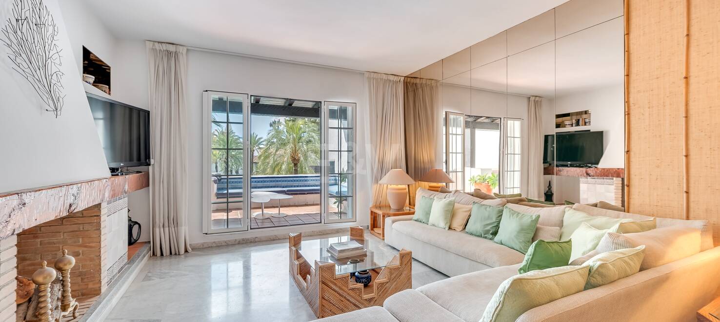 Exceptional penthouse in Puente Romano Beach Resort with incredible investment potential