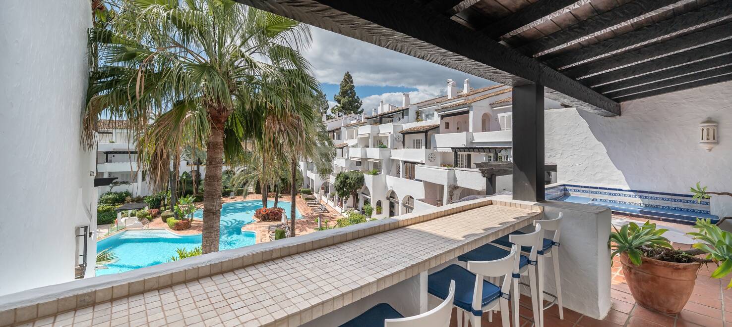 Exceptional penthouse in Puente Romano Beach Resort with incredible investment potential