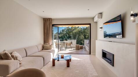 Atemberaubende 3-Zimmer-Wohnung in Puerto del Almendro, Benahavís mit Meerblick