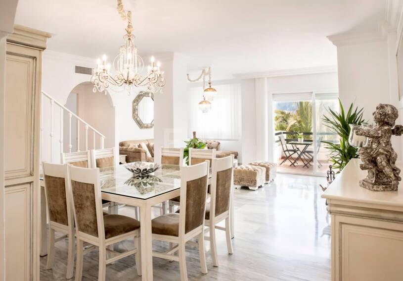 Duplex Penthouse Front Line Golf in Guadalmina Baja Available for Long Term