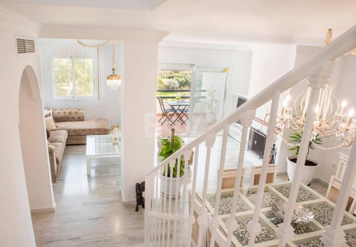 Duplex Penthouse Front Line Golf in Guadalmina Baja Available for Long Term