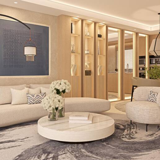 Stylish Townhouse i en gated community i Marbella Golden Mile