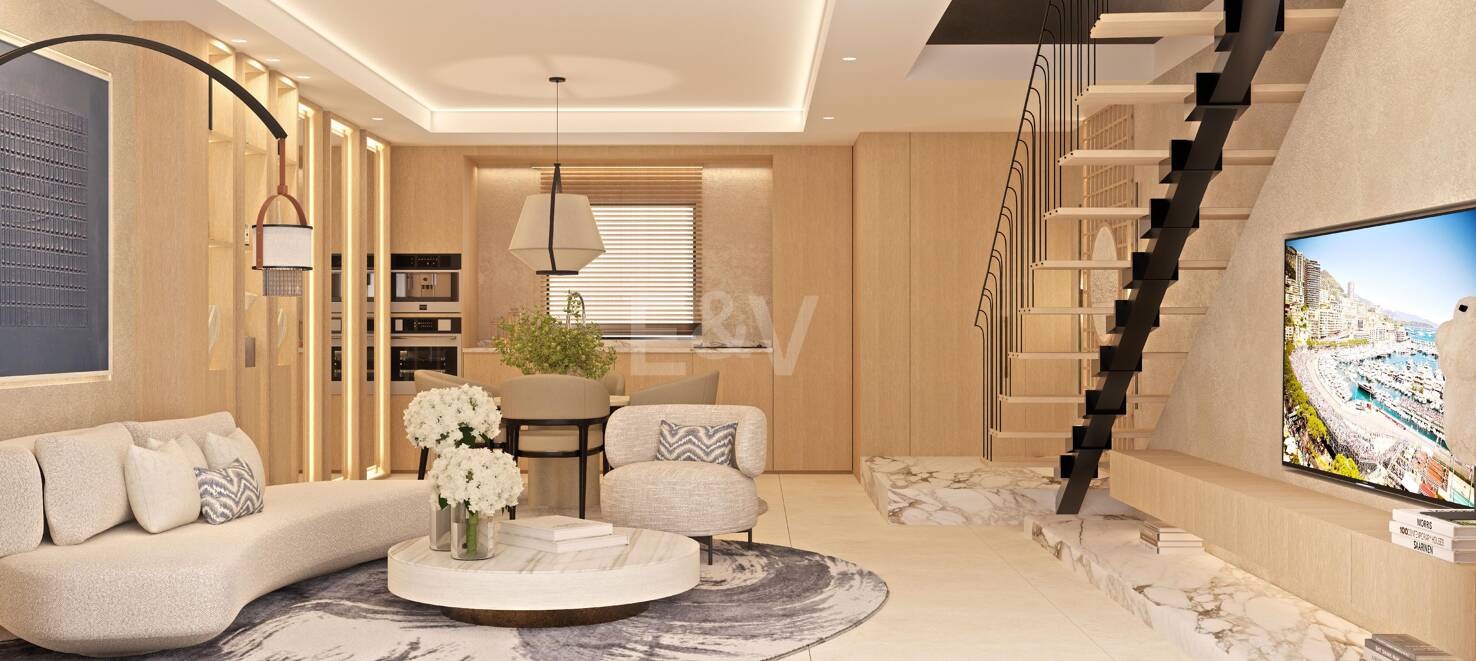 Stylish Townhouse i en gated community i Marbella Golden Mile