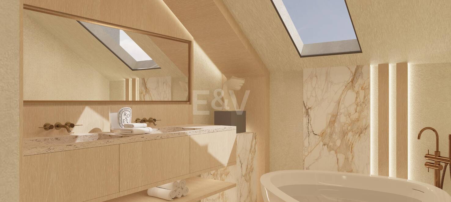 Stylish Townhouse i en gated community i Marbella Golden Mile