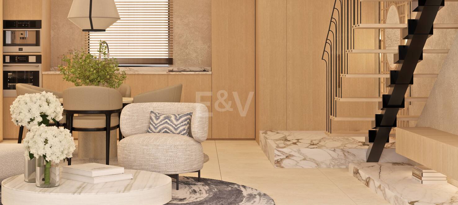 Stylish Townhouse i en gated community i Marbella Golden Mile