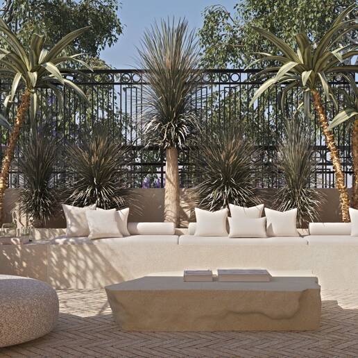 Stylish Townhouse i en gated community i Marbella Golden Mile