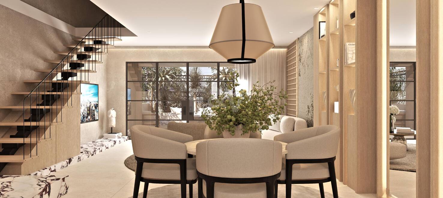 Stylish Townhouse i en gated community i Marbella Golden Mile