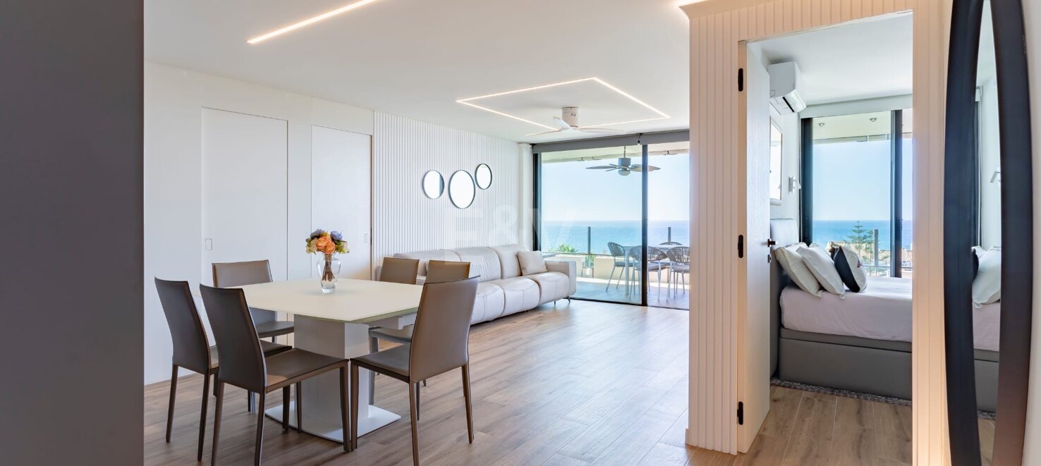 Modernes Apartment mit Meerblick und Gehdistanz zu Marbella