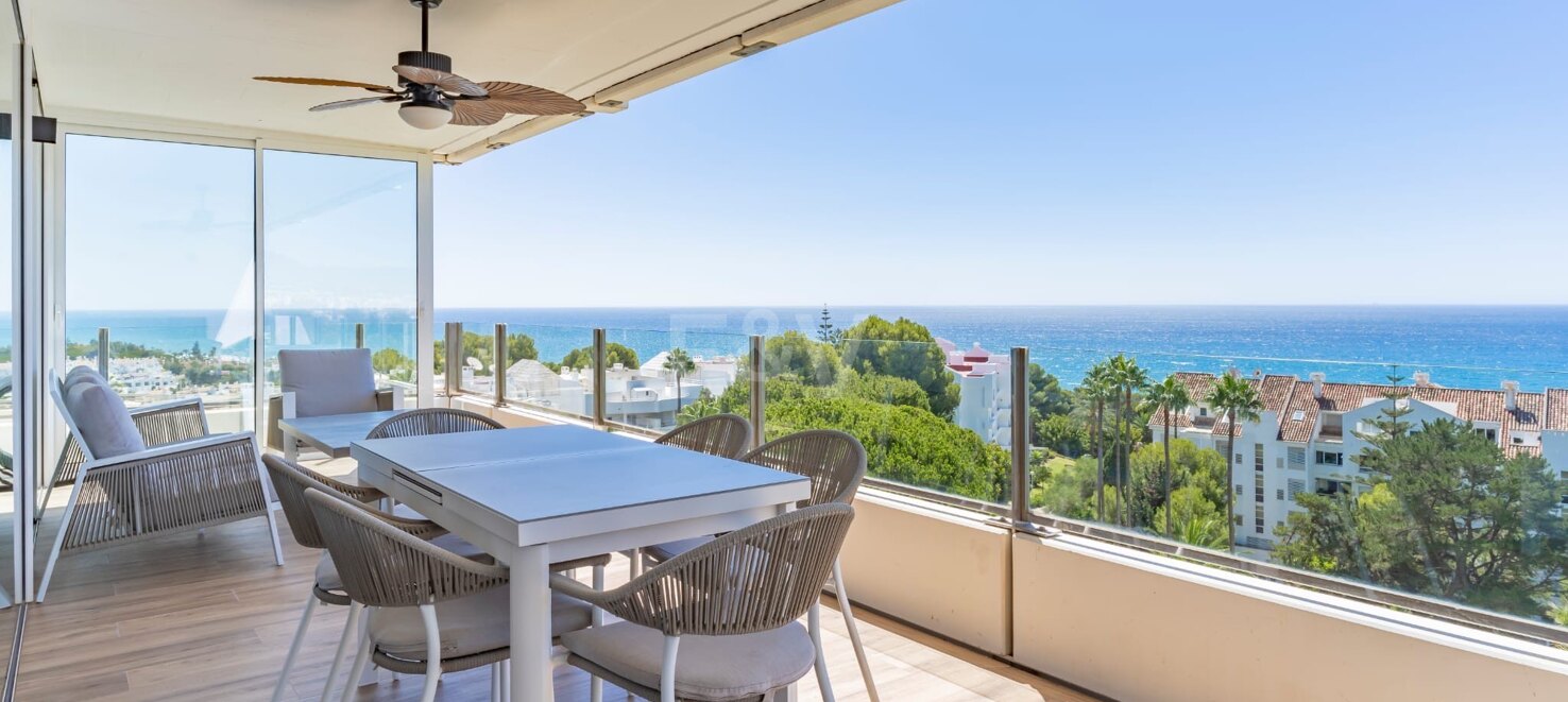Modernes Apartment mit Meerblick und Gehdistanz zu Marbella