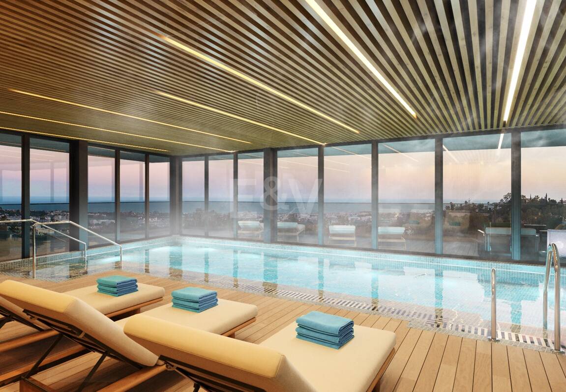 Penthouse i La Quinta med egen pool