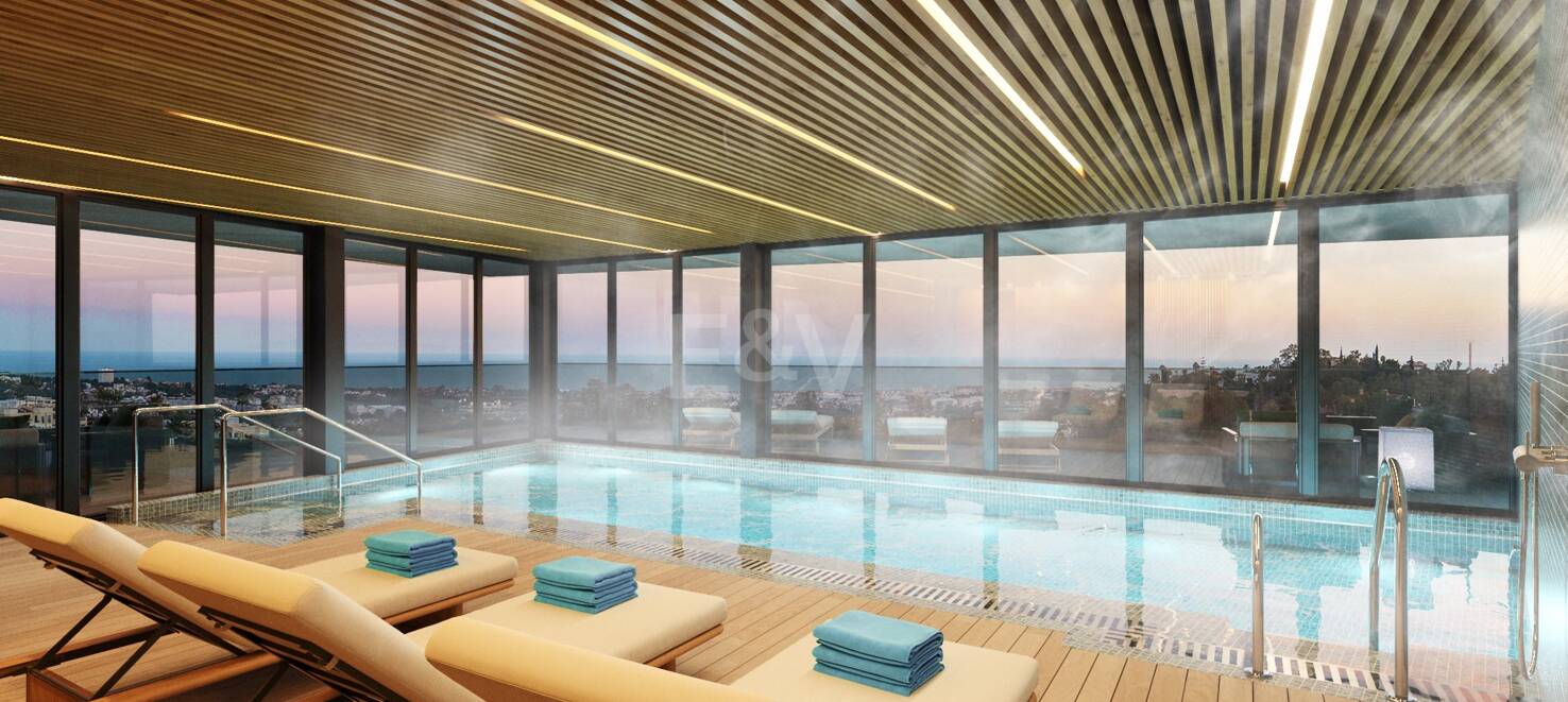 Penthouse i La Quinta med egen pool