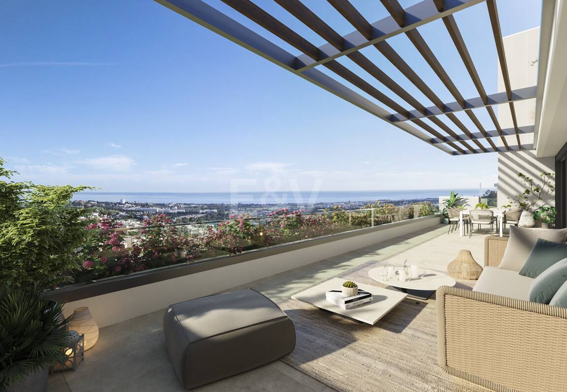 Penthouse i La Quinta med egen pool