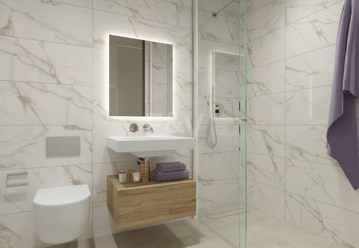 Bottenvåning lägenhet med egen pool