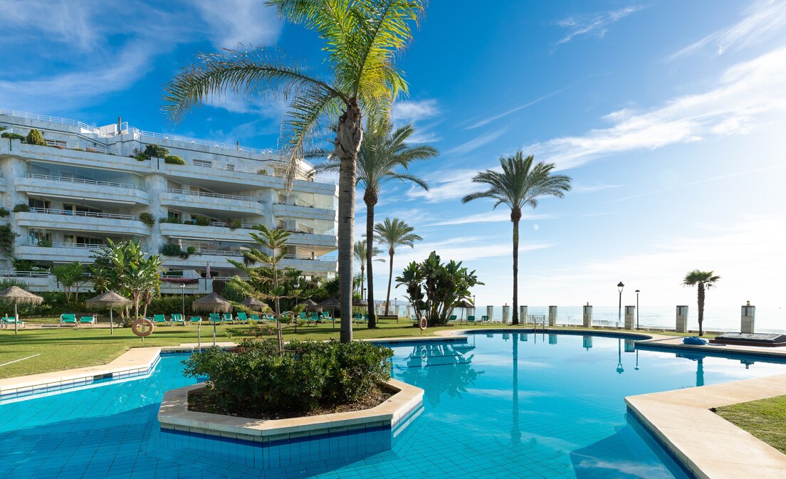 Appartement en front de mer à Playa Esmeralda avec vue imprenable sur la mer