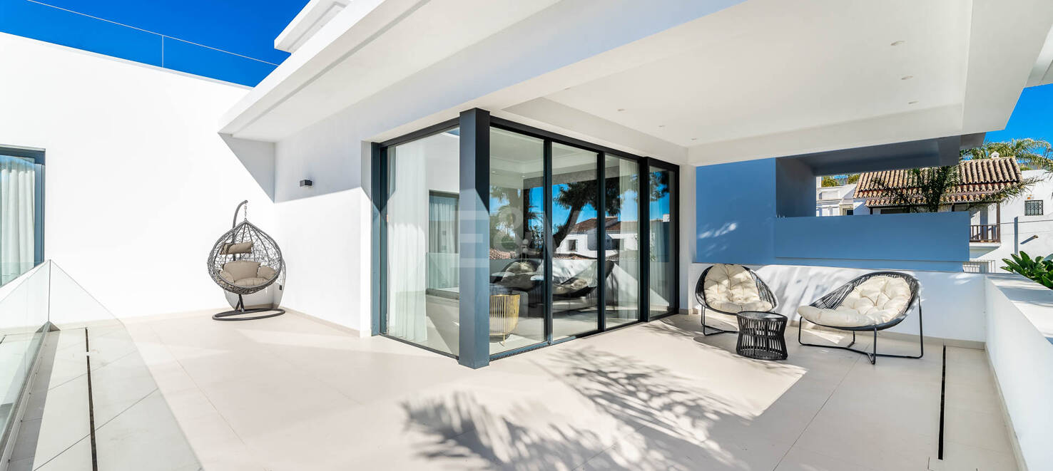 Modern villa i ett oslagbart läge mellan Golden Mile och Puerto Banús