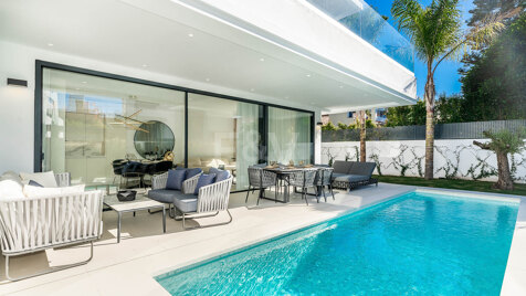 Modern villa in an unbeatable location between the Golden Mile and Puerto Banús