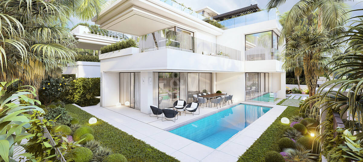 Modern villa i ett oslagbart läge mellan Golden Mile och Puerto Banús