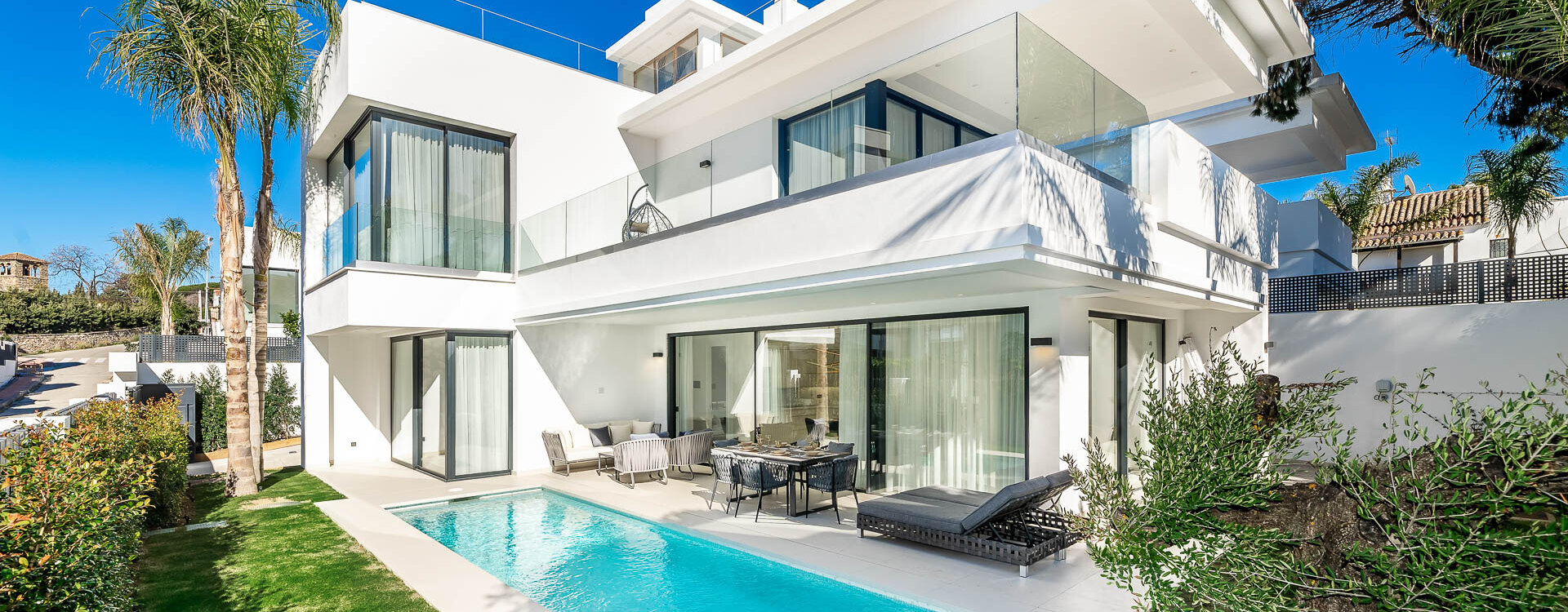 Modern villa in an unbeatable location between the Golden Mile and Puerto Banús