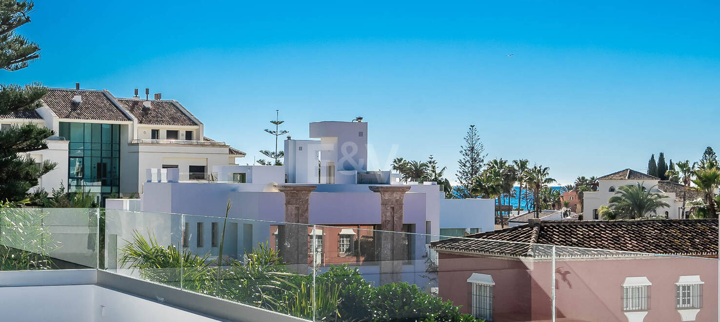 Modern villa i ett oslagbart läge mellan Golden Mile och Puerto Banús
