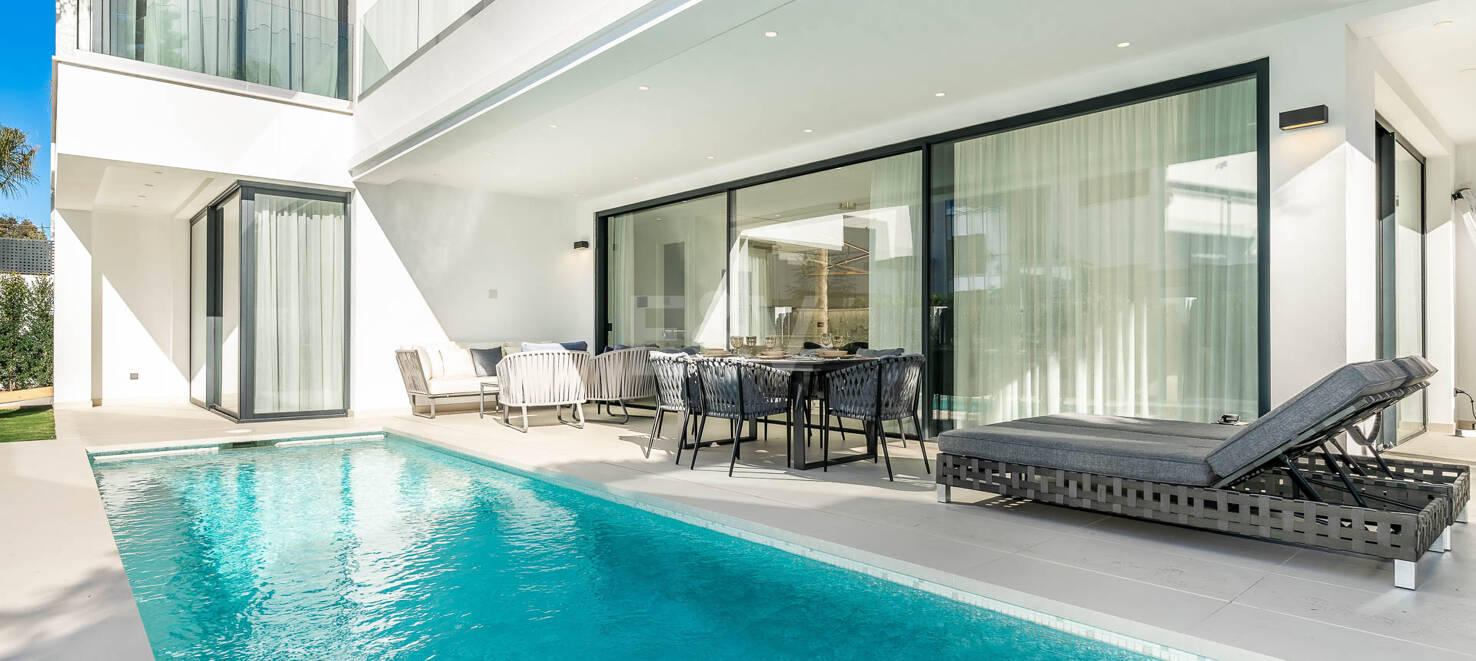 Modern villa i ett oslagbart läge mellan Golden Mile och Puerto Banús