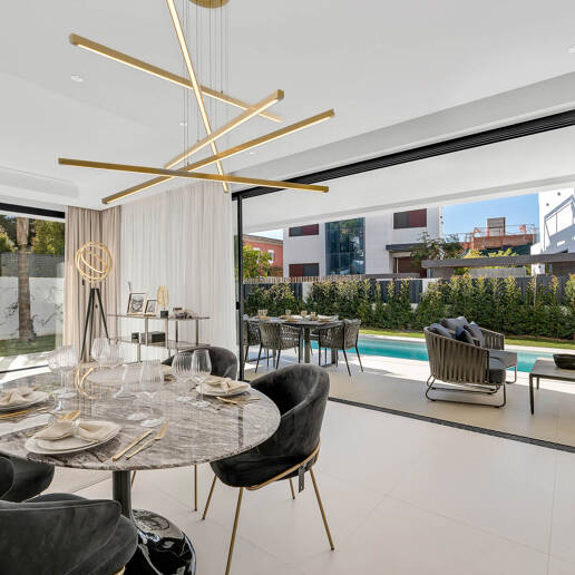 Modern villa i ett oslagbart läge mellan Golden Mile och Puerto Banús