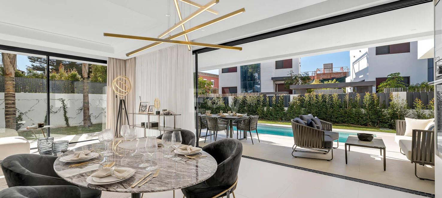 Modern villa i ett oslagbart läge mellan Golden Mile och Puerto Banús