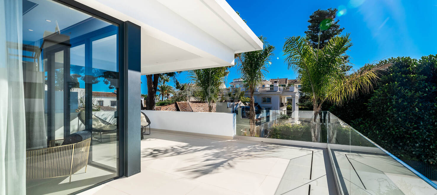 Modern villa i ett oslagbart läge mellan Golden Mile och Puerto Banús