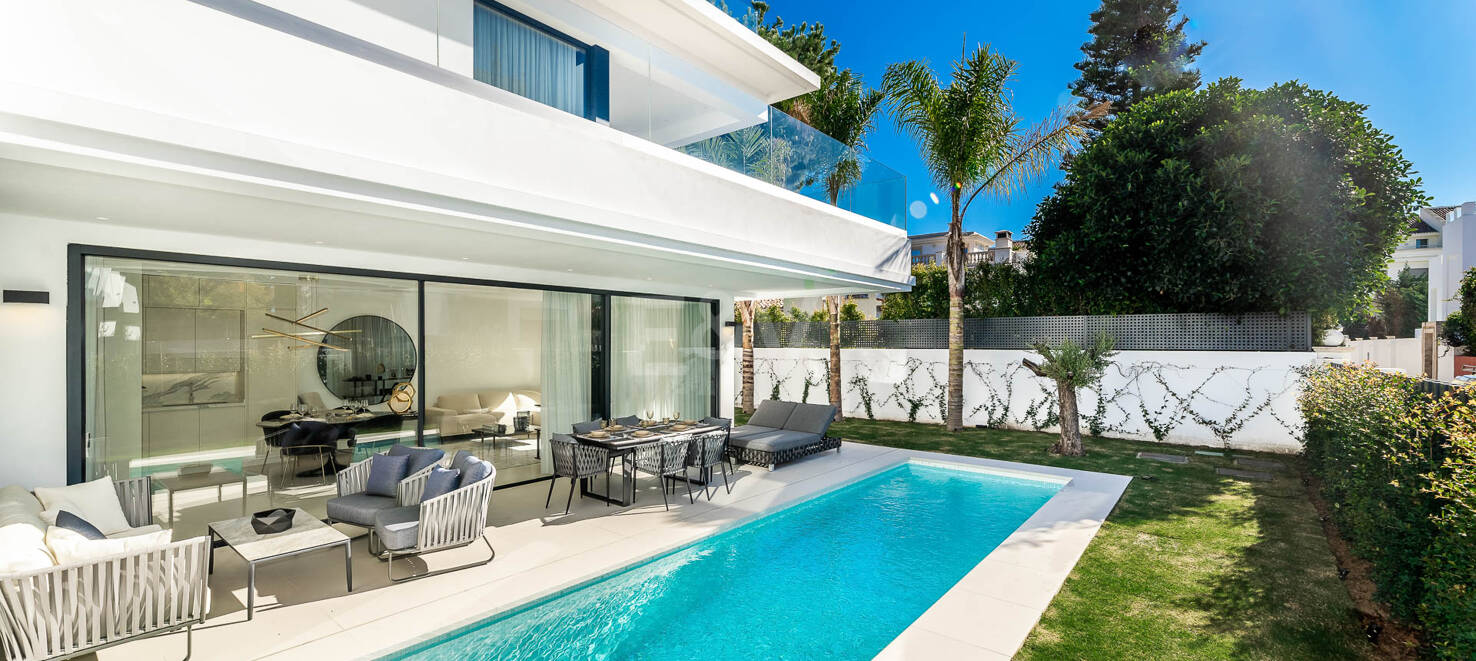 Modern villa i ett oslagbart läge mellan Golden Mile och Puerto Banús