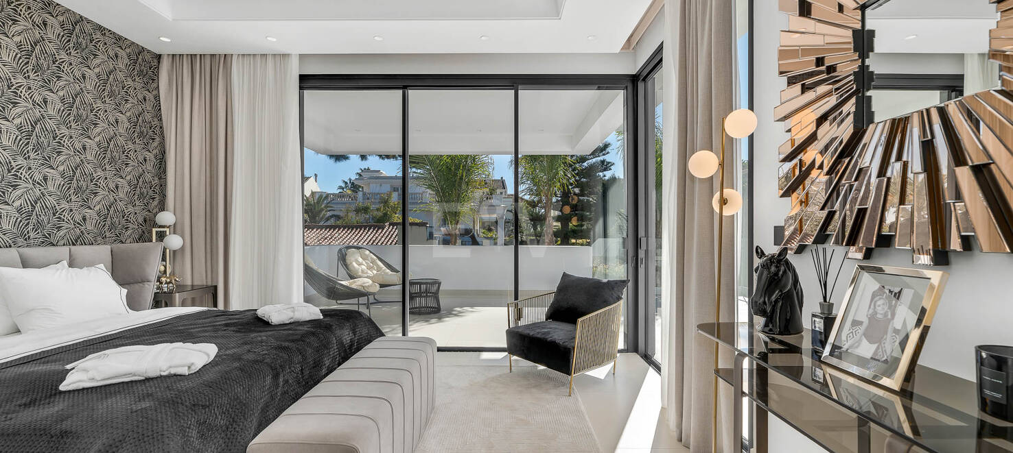 Modern villa i ett oslagbart läge mellan Golden Mile och Puerto Banús