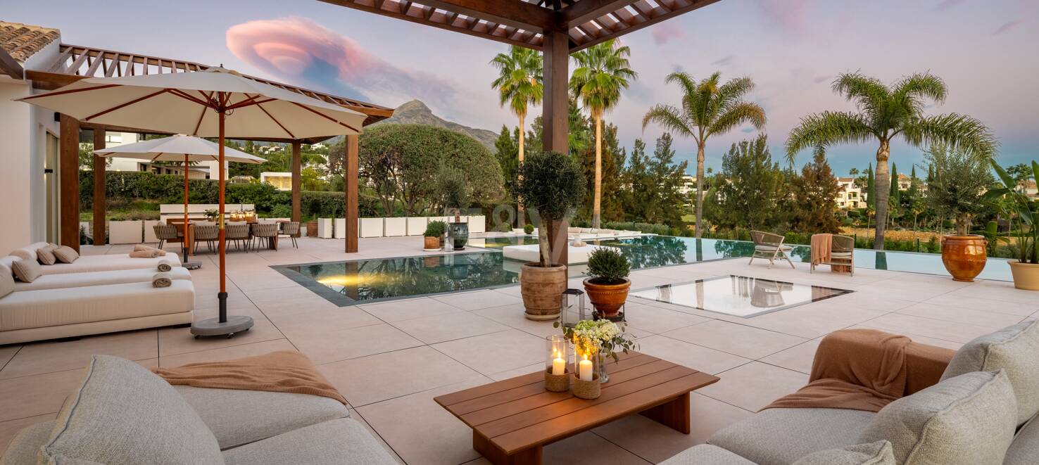 Utsökt och modern frontline golfvilla i prestigefyllda La Cerquilla