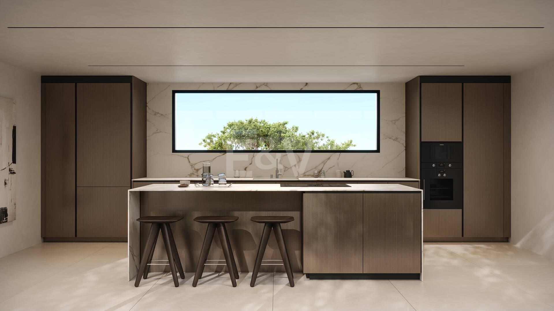 Apartament w La Quinta z panoramicznym widokiem na góry i morze