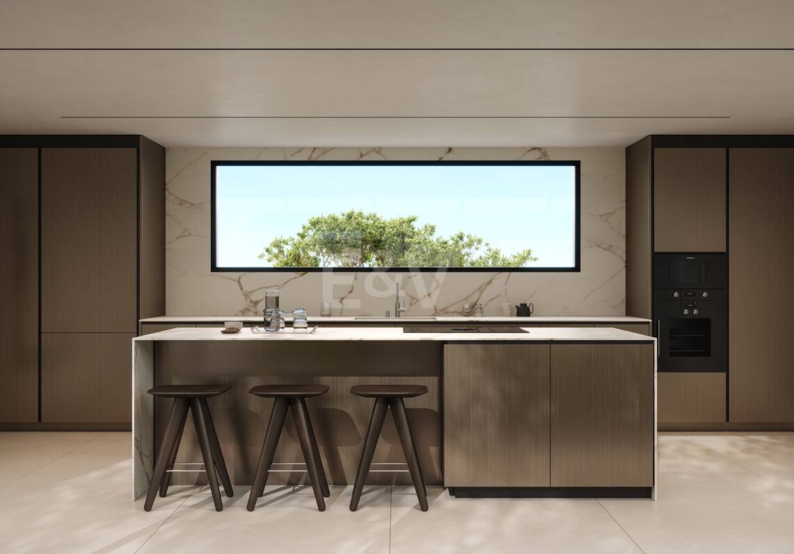 Apartamento en La Quinta con vistas panorámicas a la montaña y al mar.