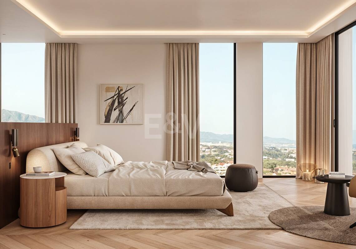 Apartamento en La Quinta con vistas panorámicas a la montaña y al mar.