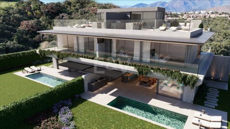 Amazing Semi-Detached Villas w La Mairena z Golf i widoki na morze