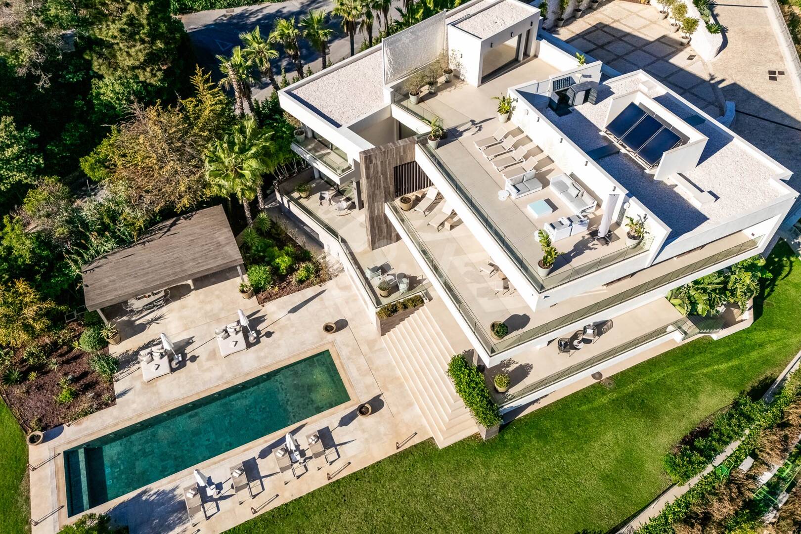 Brand new modern villa with spectacular sea views in Zagaleta